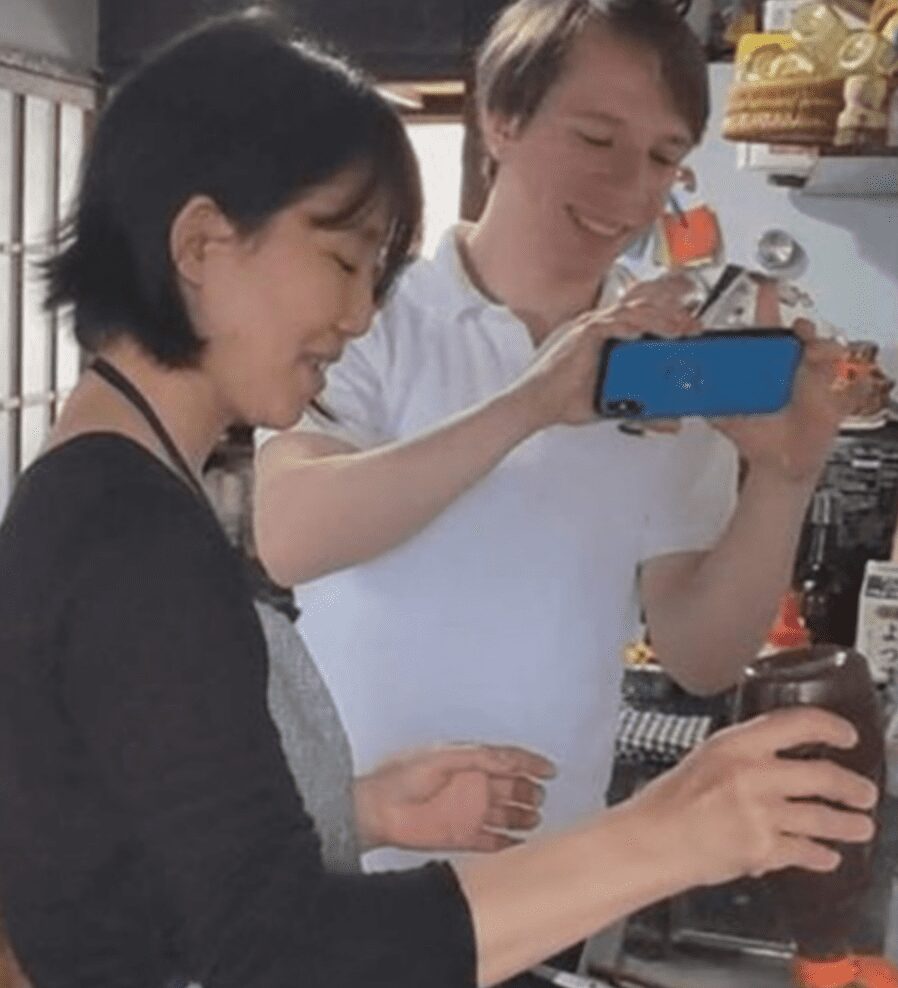 仲睦まじいタサン夫婦