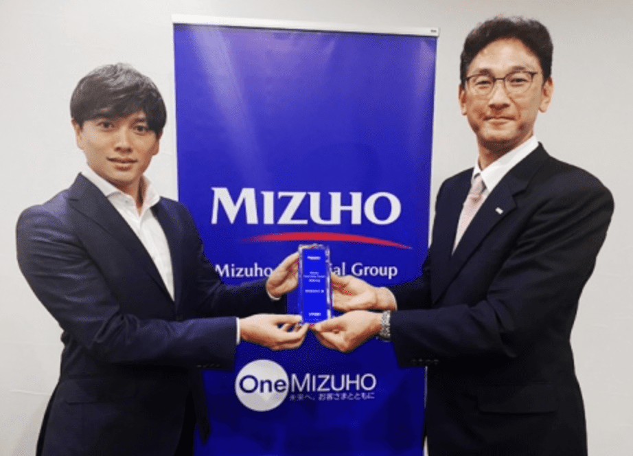 市原創吾氏みずほ銀行の賞を受賞