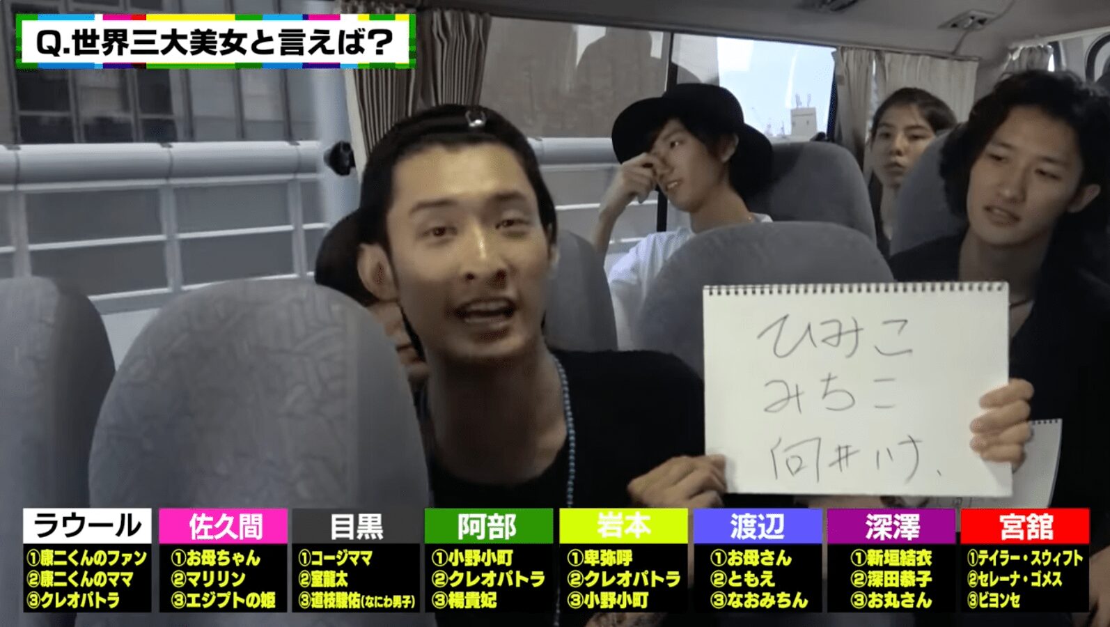 向井康二の母の名前を明かしたYouTubeの場面
