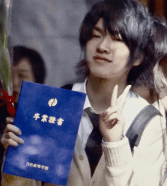 高校卒業時の深澤辰哉